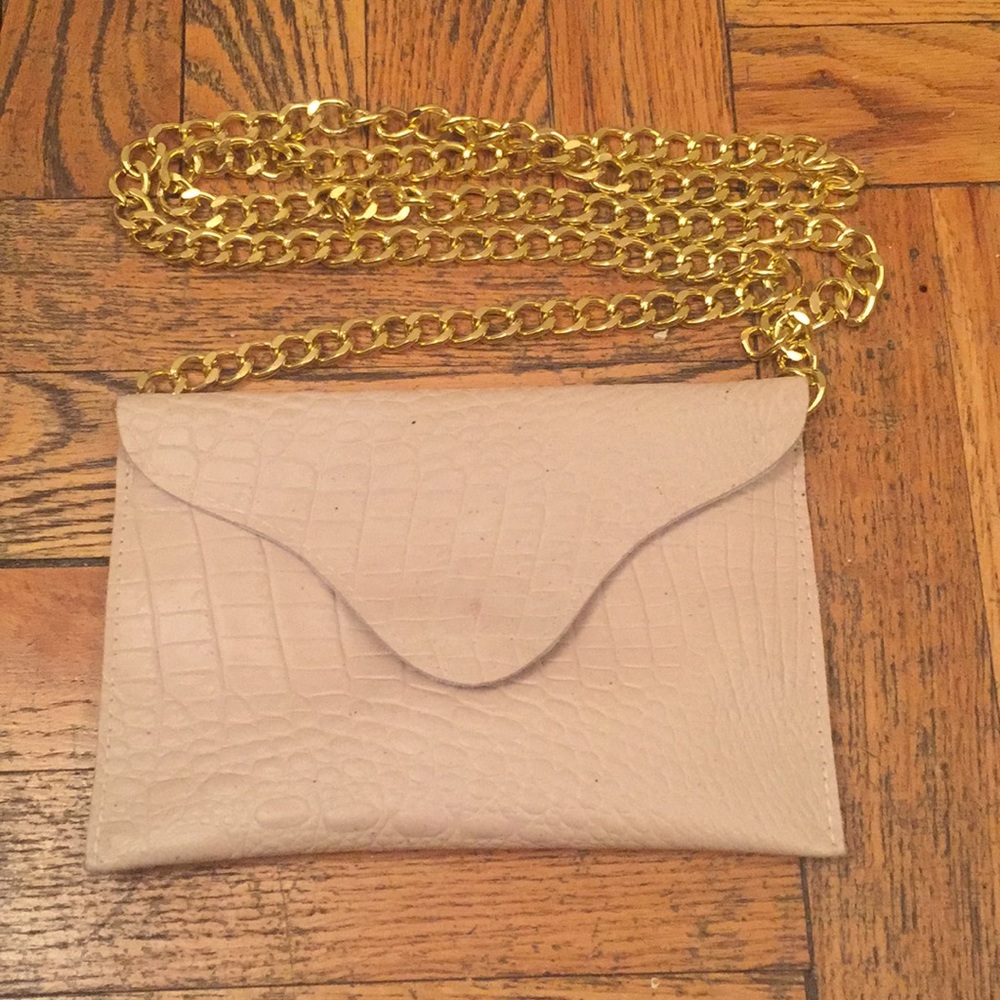 JJ Winters Faux Leather Mini Crossbody Bag Shoulder Purse Boho Minimalist
